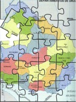 Puzzle: mapa o foto de Uruguay a elección